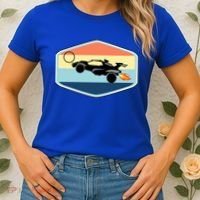 Rocket Socceer Car Badge Women's T-Shirt thumb 2
