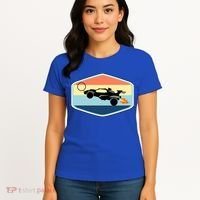 Rocket Socceer Car Badge Women's T-Shirt thumb 4
