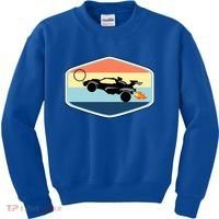 Rocket Socceer Car Badge Kids Sweatshirt thumb 0