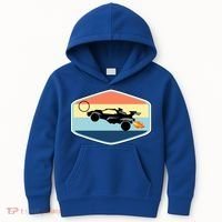 Rocket Socceer Car Badge Kids Hoodie thumb 0