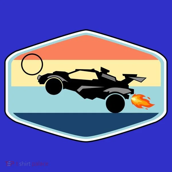 Rocket Socceer Car Badge Kids Long Sleeve Shirt