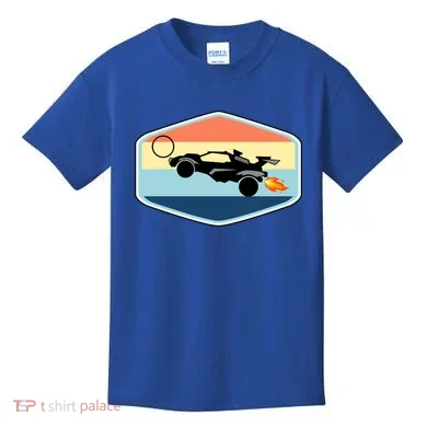 Rocket Socceer Car Badge Kids T-Shirt