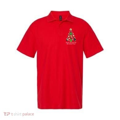 Rockin' Around the Christmas Tree Funny Guitar Polo