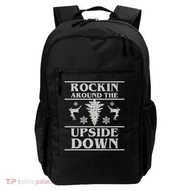 Rockin Around The Upside Down Ugly Christmas Backpack
