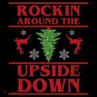 Rockin Around The Upside Down Ugly Christmas Coffee Mug thumb 5