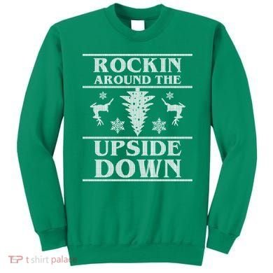 Rockin Around The Upside Down Ugly Christmas Sweatshirt
