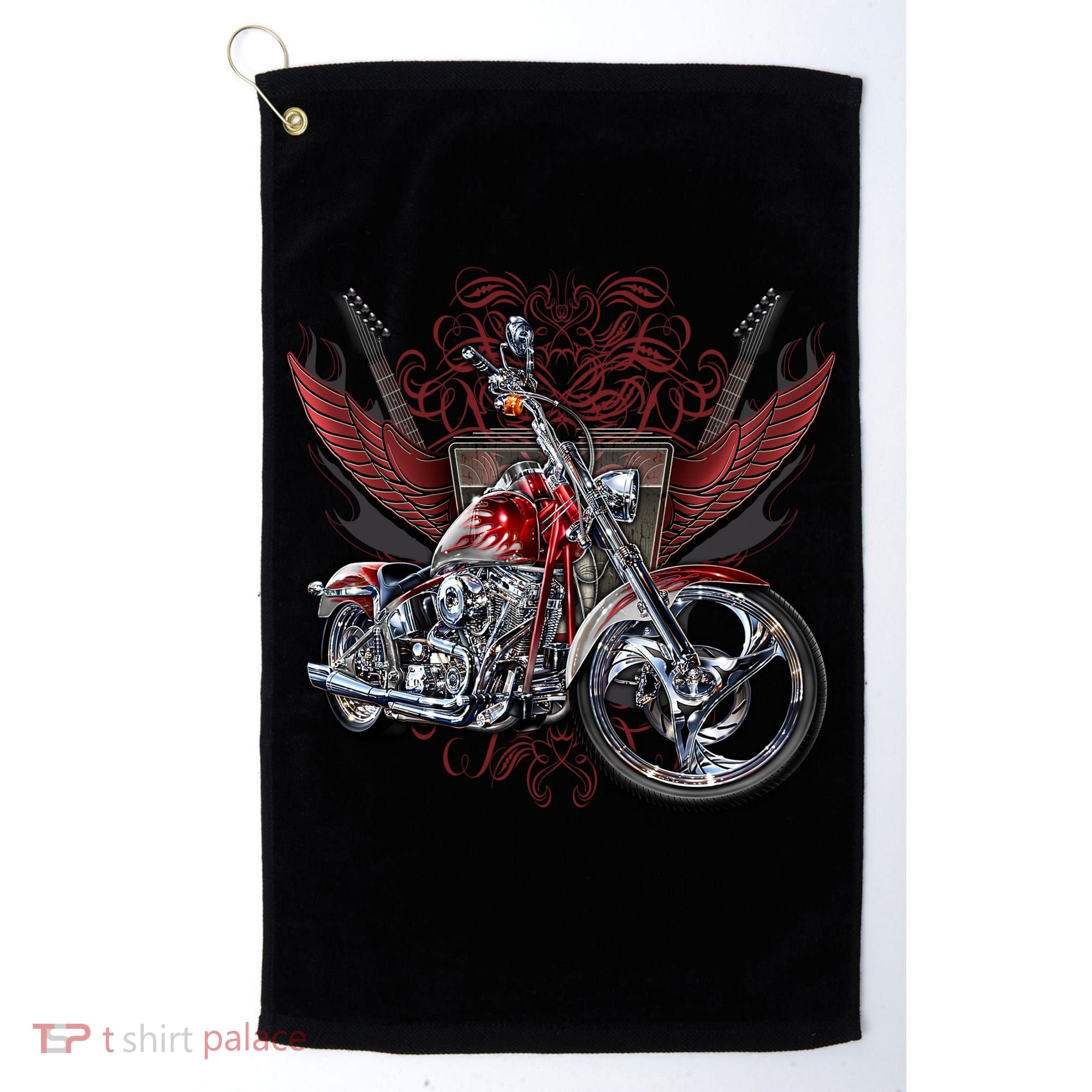 Rockin' Chopper Golf Towel