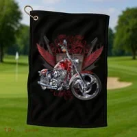 Rockin' Chopper Golf Towel thumb 1