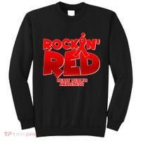 Rockin Red Heart Health Awareness Sweatshirt thumb 0