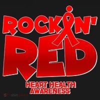 Rockin Red Heart Health Awareness Sweatshirt thumb 3