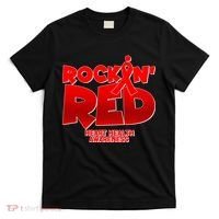 Rockin Red Heart Health Awareness T-Shirt thumb 0