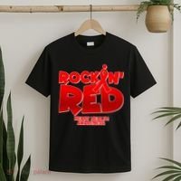 Rockin Red Heart Health Awareness T-Shirt thumb 2