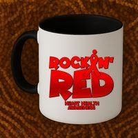 Rockin Red Heart Health Awareness Coffee Mug thumb 2