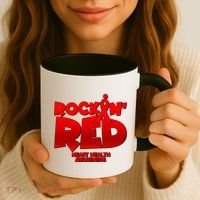 Rockin Red Heart Health Awareness Coffee Mug thumb 3