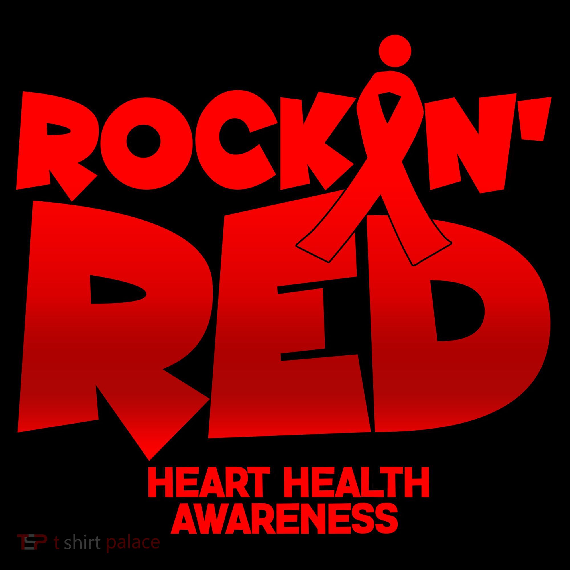 Rockin Red Heart Health Awareness Coffee Mug