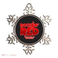 Rockin Red Heart Health Awareness Ornament thumb 0