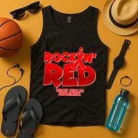 Rockin Red Heart Health Awareness Tank Top thumb 4