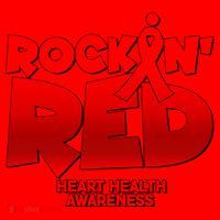 Rockin Red Heart Health Awareness Santa Hat thumb 1