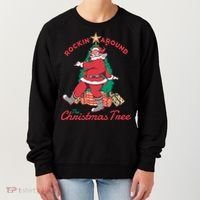 Rockin Santa Women's Sweatshirt thumb 0
