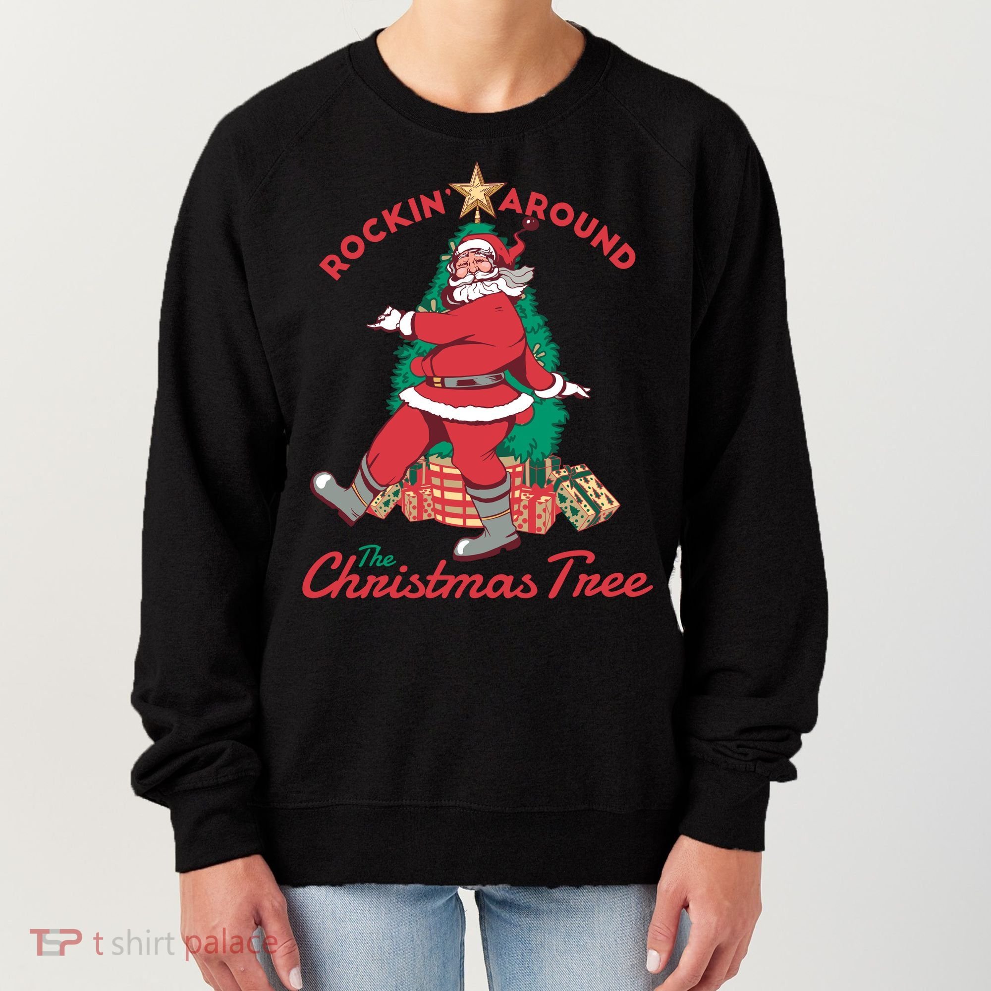 Rockin Santa Women's Sweatshirt