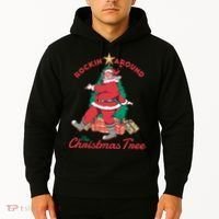 Rockin Santa Hoodie thumb 2