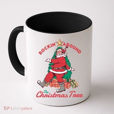 Rockin Santa Coffee Mug