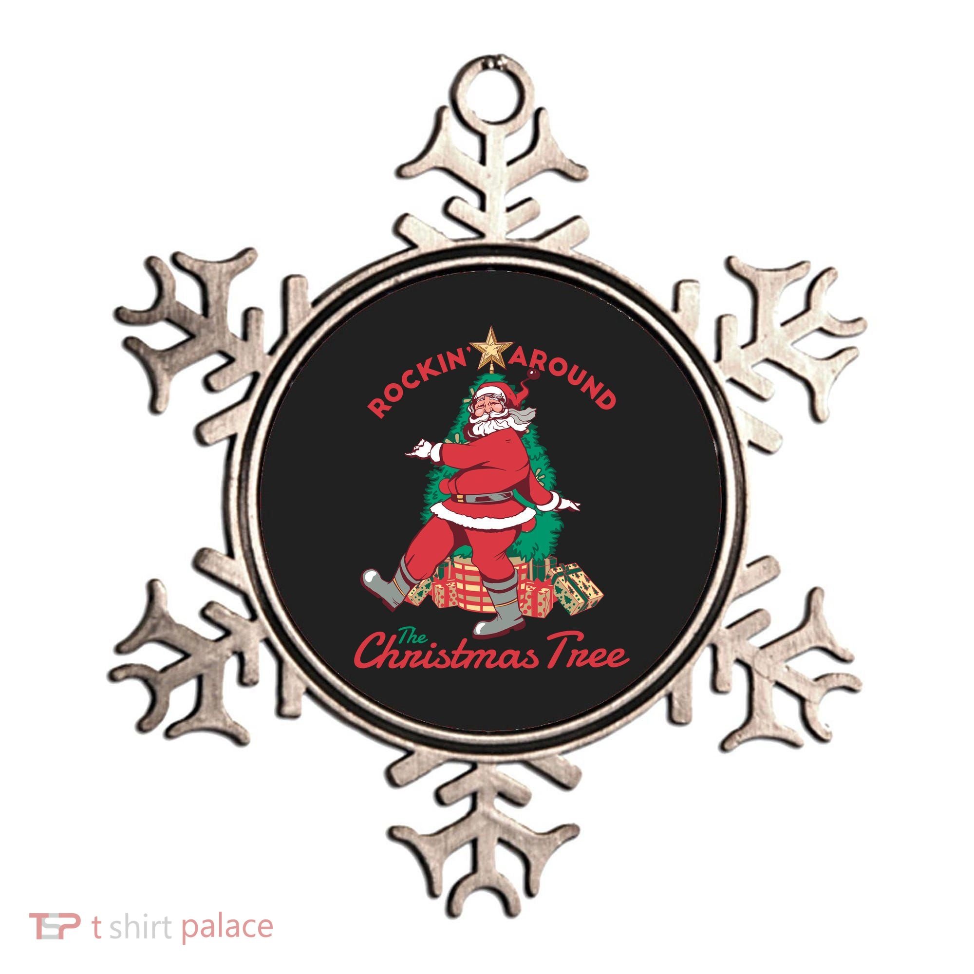 Rockin Santa Ornament
