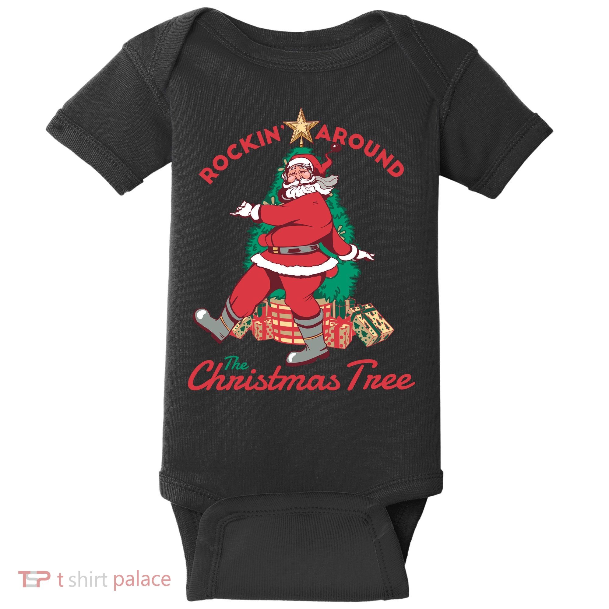 Rockin Santa Baby Bodysuit