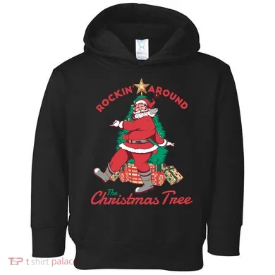 Rockin Santa Toddler Hoodie