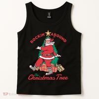 Rockin Santa Tank Top thumb 2