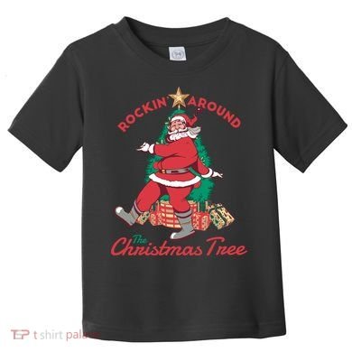 Rockin Santa Toddler T-Shirt
