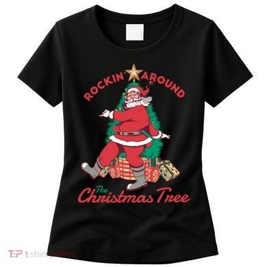 Rockin Santa Women's T-Shirt