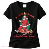 Rockin Santa Women's T-Shirt thumb 0