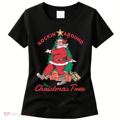 Rockin Santa Women's T-Shirt