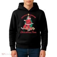 Rockin Santa Kids Hoodie thumb 4