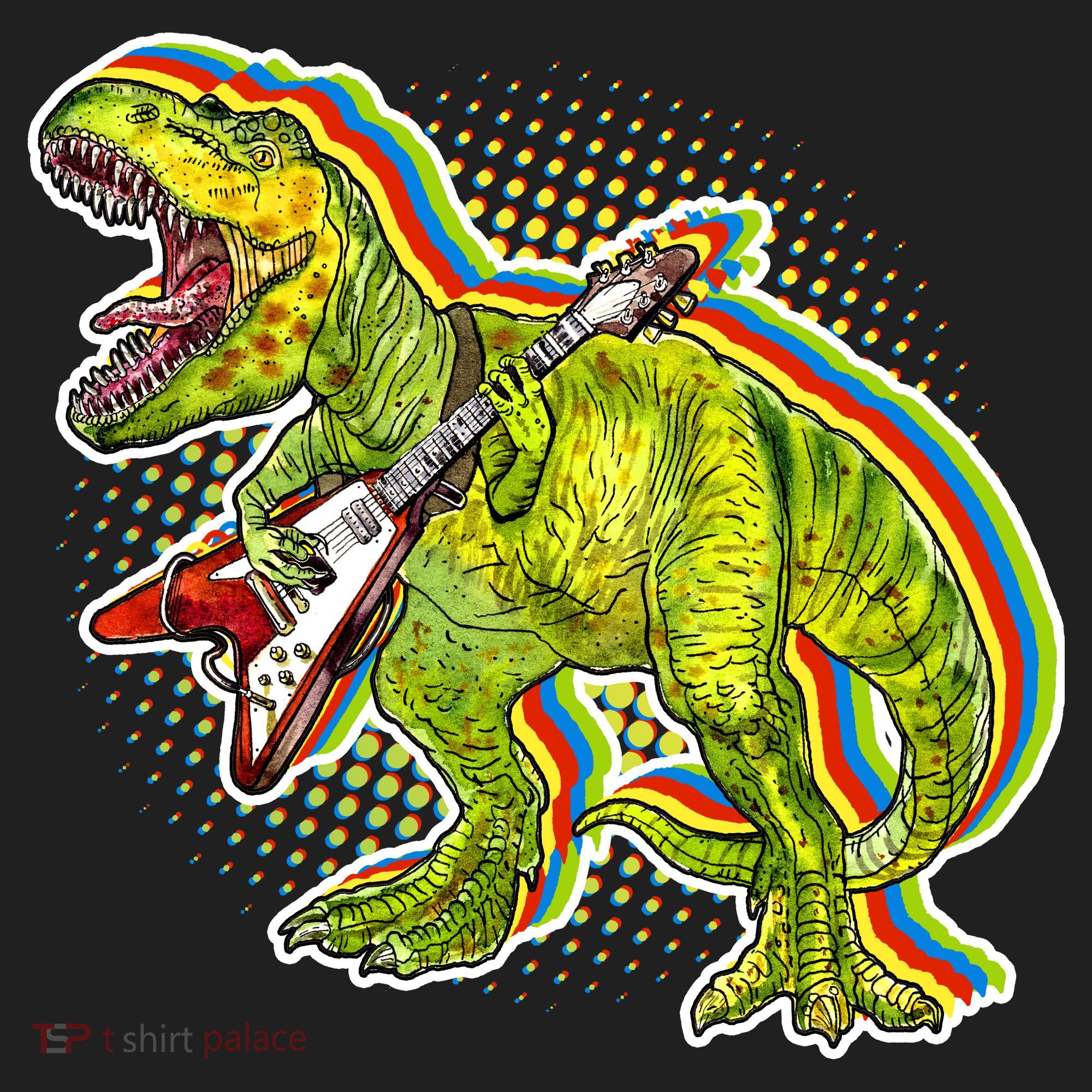 Rockin T-Rex Women's Sweatshirt