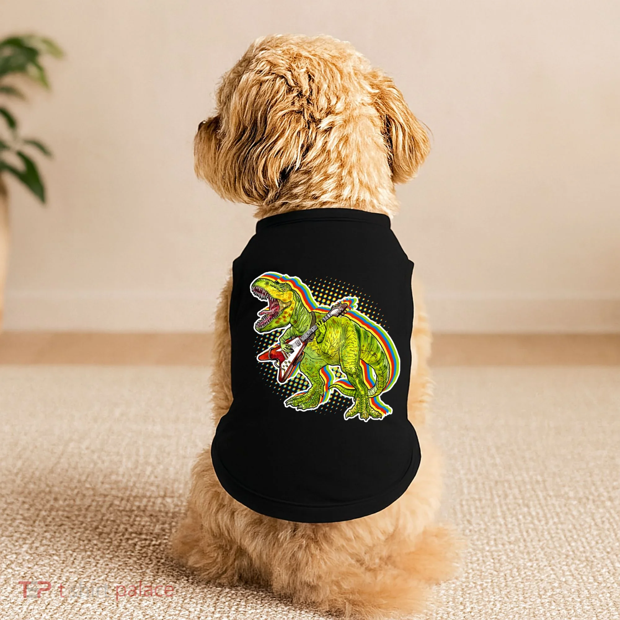 Rockin T-Rex Doggie Tank