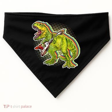 Rockin T-Rex USA-Made Doggie Bandana