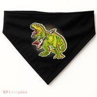 Rockin T-Rex USA-Made Doggie Bandana thumb 0