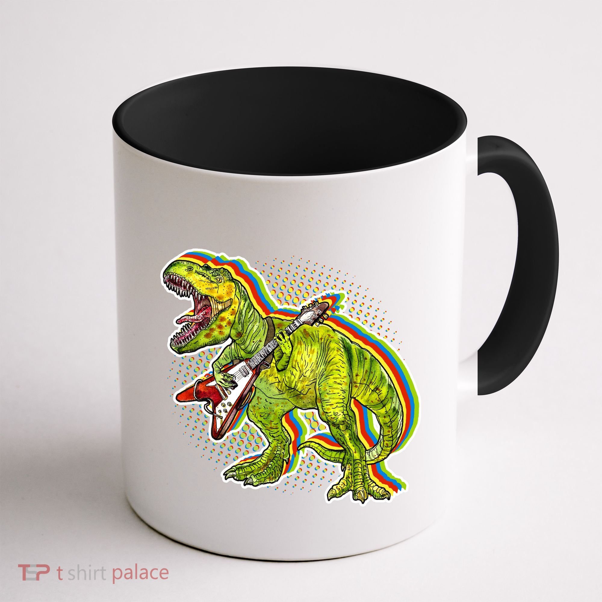 Rockin T-Rex Coffee Mug