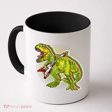 Rockin T-Rex Coffee Mug