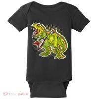 Rockin T-Rex Baby Bodysuit thumb 0