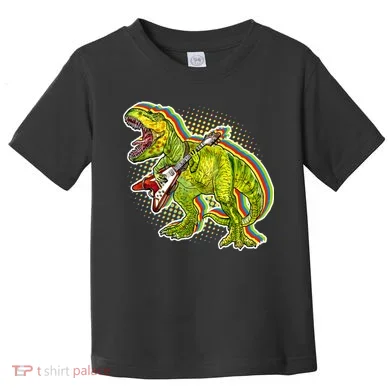 Rockin T-Rex Toddler T-Shirt