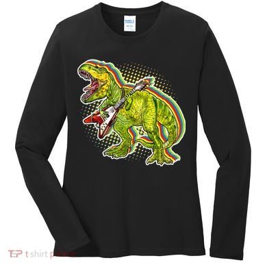Rockin T-Rex Women's Long Sleeve Shirt