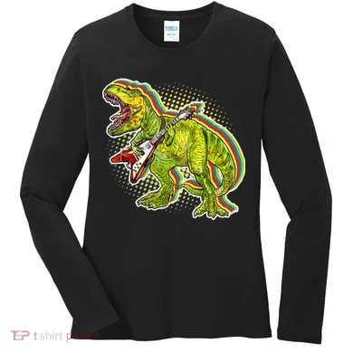 Rockin T-Rex Women's Long Sleeve Shirt