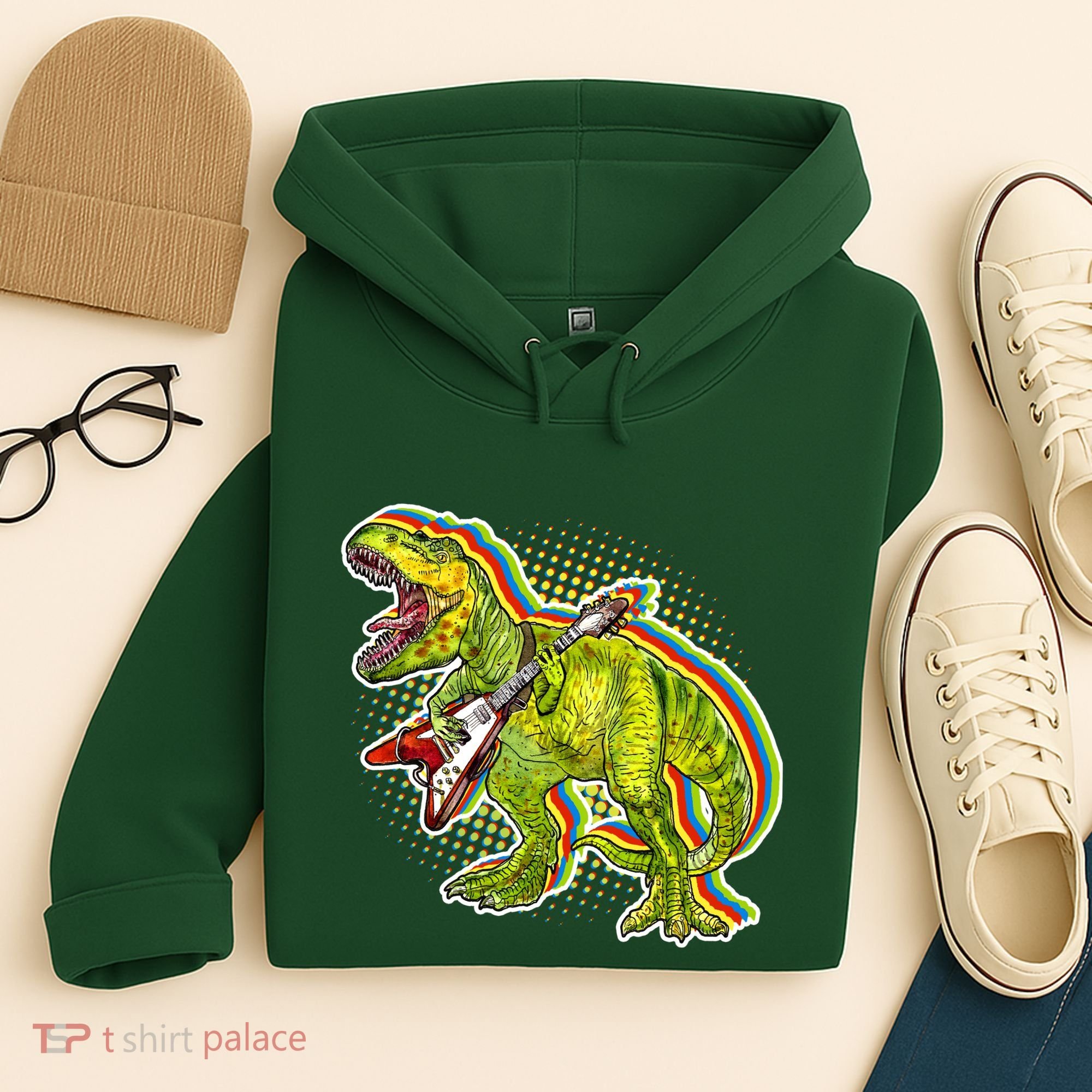Rockin T-Rex Hoodie