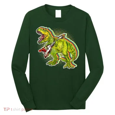 Rockin T-Rex Long Sleeve Shirt