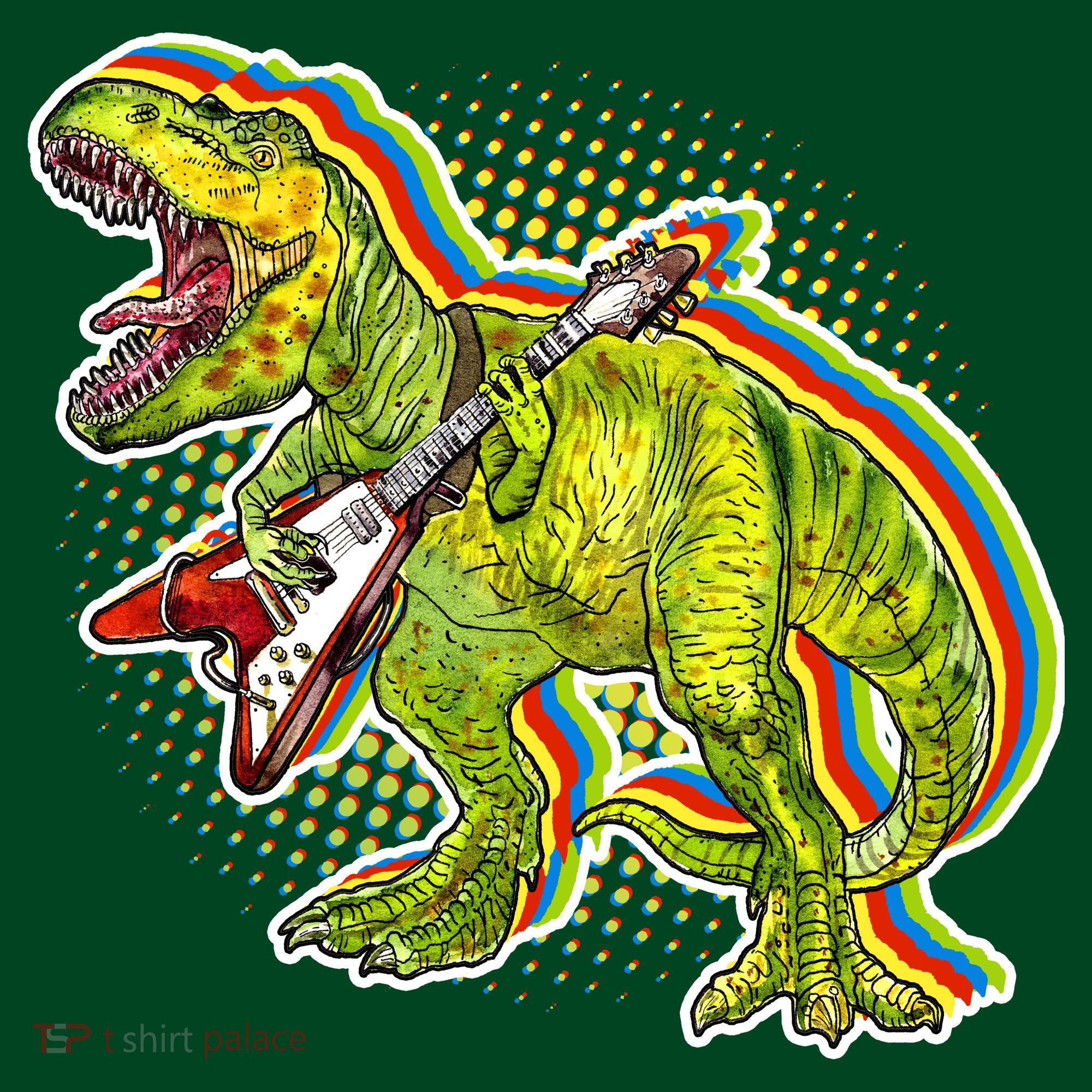 Rockin T-Rex T-Shirt
