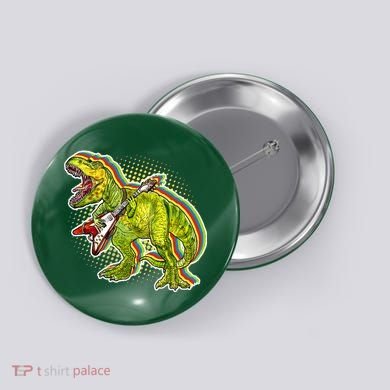 Rockin T-Rex Button