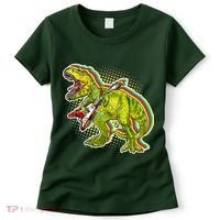 Rockin T-Rex Women's T-Shirt thumb 0